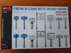 French Concrete Road Signs/ WW2/ 1:35/Miniart., Hobby en Vrije tijd, Ophalen, 1:35 tot 1:50