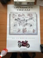 Poster Ducati 916 “Da Vinci’s dream” . Gelimiteerd, Ophalen of Verzenden, Zo goed als nieuw