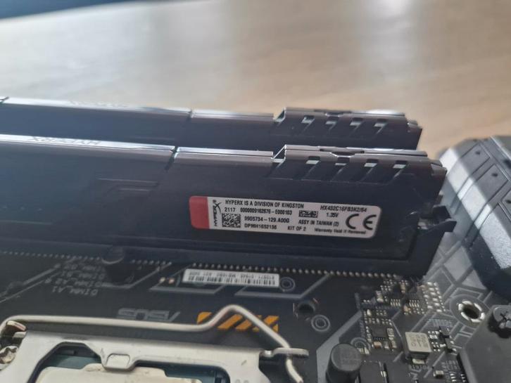 ASUS TUF Z590, i9-10900K, 64GB DDR4 Combo, Computers en Software, Moederborden, Gebruikt, Intel, DDR4, Ophalen of Verzenden