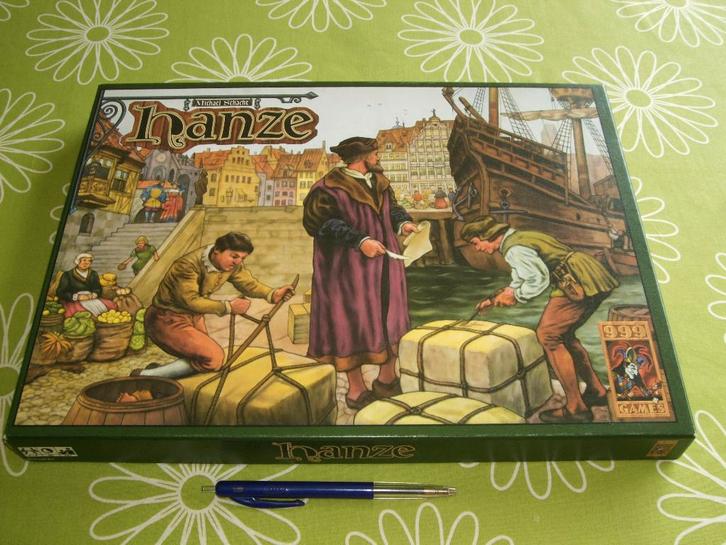 Hanze - vlot tactisch en economisch bordspel, Hobby en Vrije tijd, Gezelschapsspellen | Bordspellen, Zo goed als nieuw, Een of twee spelers