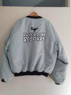 Rotterdam Records Bomber White XXL, Kleding | Heren, Jassen | Winter, Zwart, Ophalen of Verzenden, Zo goed als nieuw, Overige maten