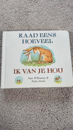 Raad eens hoeveel ik van je hou voorleesboekje, Ophalen of Verzenden, Zo goed als nieuw, 2 tot 3 jaar