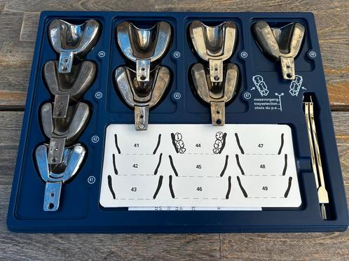 Tandtechniek: Schreinemakers afdruklepelset bovenkaak, Diversen, Braces, Gebruikt, Ophalen of Verzenden