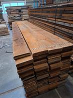 5 cm dikke gebruikte  steigerplanken  balken 5x20x360cm