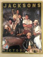 Gesigneerde Michael Jackson Victory Tour Blad, Verzamelen, Ophalen of Verzenden, Gebruikt, Foto of Kaart, Gesigneerd