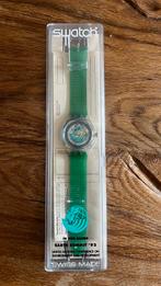 Nieuw! Swatch earth summit 1992 collectors item, Kunststof, Polshorloge, Swatch, Nieuw