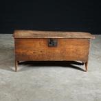 Engelse eikenhouten degenkist – 16e eeuw, Antiek en Kunst, Ophalen of Verzenden