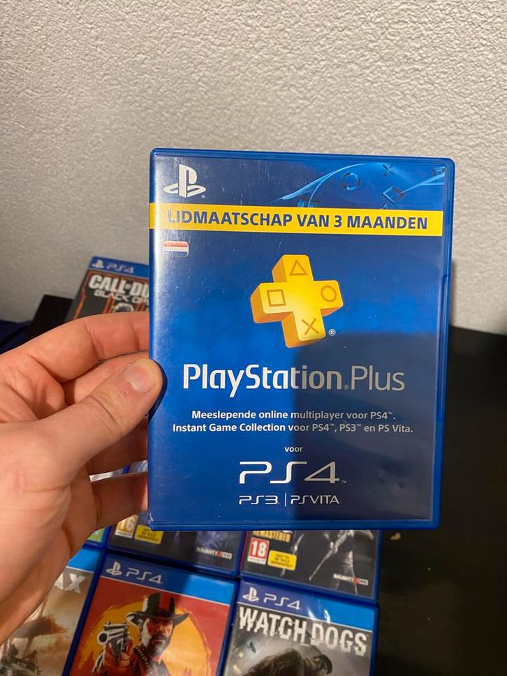 Playstation Plus 3 Maanden - Collectors Item, Spelcomputers en Games, Games | Overige, Gebruikt, Overige genres, Online, Ophalen