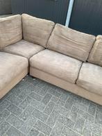 !!ACTIE!! Bruine hoekbank, gratis levering, 250 tot 300 cm, Gebruikt, Verzenden, Hoekbank