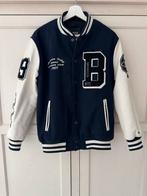 America Today Varsity Jacket - bomberjack Brooklyn maat XS, Blauw, Ophalen of Verzenden, Zo goed als nieuw, Maat 46 (S) of kleiner