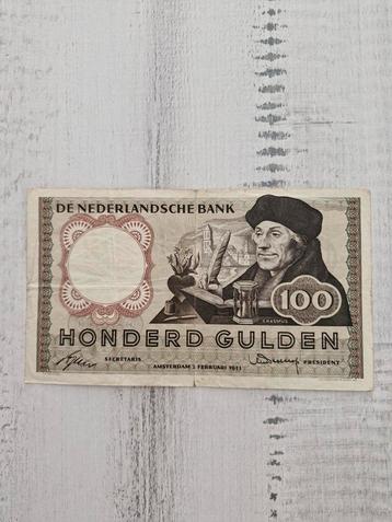 Nederland 100 gulden 1953 beschikbaar voor biedingen