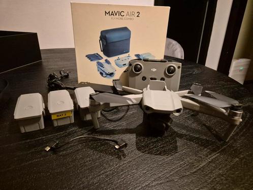 DJI Mavic Air 2 Fly More Combo, Audio, Tv en Foto, Drones, Gebruikt, Ophalen