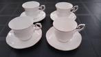 4 Kop en schotels Royal Canterbury, Huis en Inrichting, Keuken | Servies, Ophalen of Verzenden, Porselein, Overige stijlen, Kop(pen) en/of Schotel(s)