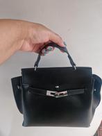 Mooie zwarte tas aktetas stijl, Ophalen of Verzenden, Nieuw, Zwart, Handtas