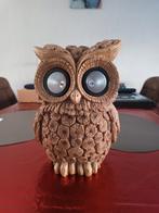 Mooie uil beeld met solar verlichting, Ophalen of Verzenden, Nieuw, Dier