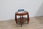 Art Deco Houten Bijzettafel, Huis en Inrichting, Tafels | Bijzettafels, Ophalen of Verzenden, Gebruikt