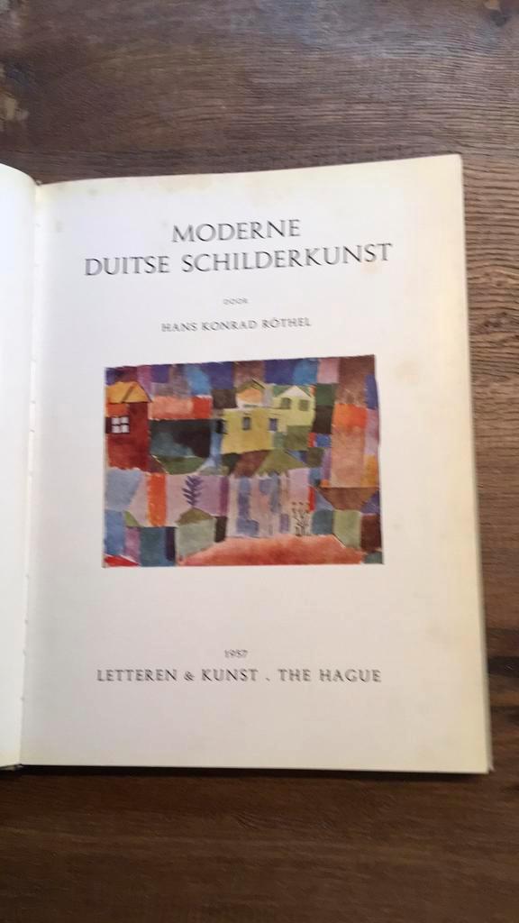 Moderne Duitse schilderkunst, Boeken, Kunst en Cultuur | Beeldend, Zo goed als nieuw, Schilder- en Tekenkunst, Ophalen of Verzenden