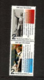 2014 200 jaar Koninkrijk der Nederlanden Verticaal paartje, Postzegels en Munten, Postzegels | Nederland, Verzenden, Postfris