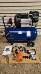 Nieuwe Atrox compressor 2 cilinder + toebehoren, 6 tot 10 bar, Nieuw, Ophalen of Verzenden, 25 tot 100 liter