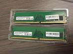 16GB PC4-3200 (2x8GB) DDR4 geheugen, Computers en Software, RAM geheugen, DDR4, Ophalen of Verzenden, Zo goed als nieuw, Desktop