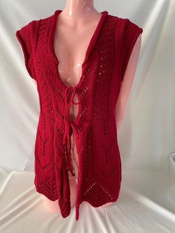 Didi mouwloos vest, rood, maat L beschikbaar voor biedingen
