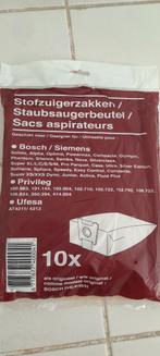 Te koop 9 stofzuiger zakken ( Bosch/siemens/ privileg), Ophalen of Verzenden, Nieuw, Minder dan 1200 watt, Stofzuiger