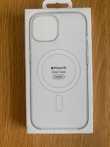 Apple iPhone 15 Transparant Hoesje beschikbaar voor biedingen