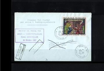 30: Uitzoeken FDC/envelop/kaart enz Frankrijk beschikbaar voor biedingen