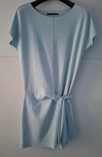 Leuke lichtblauwe suèdine jurk Steps maat M 40/42, Maat 38/40 (M), Blauw, Ophalen of Verzenden, Zo goed als nieuw