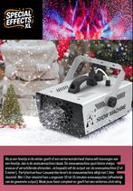 Te huur: sneeuwmachine, Ophalen of Verzenden, Zo goed als nieuw