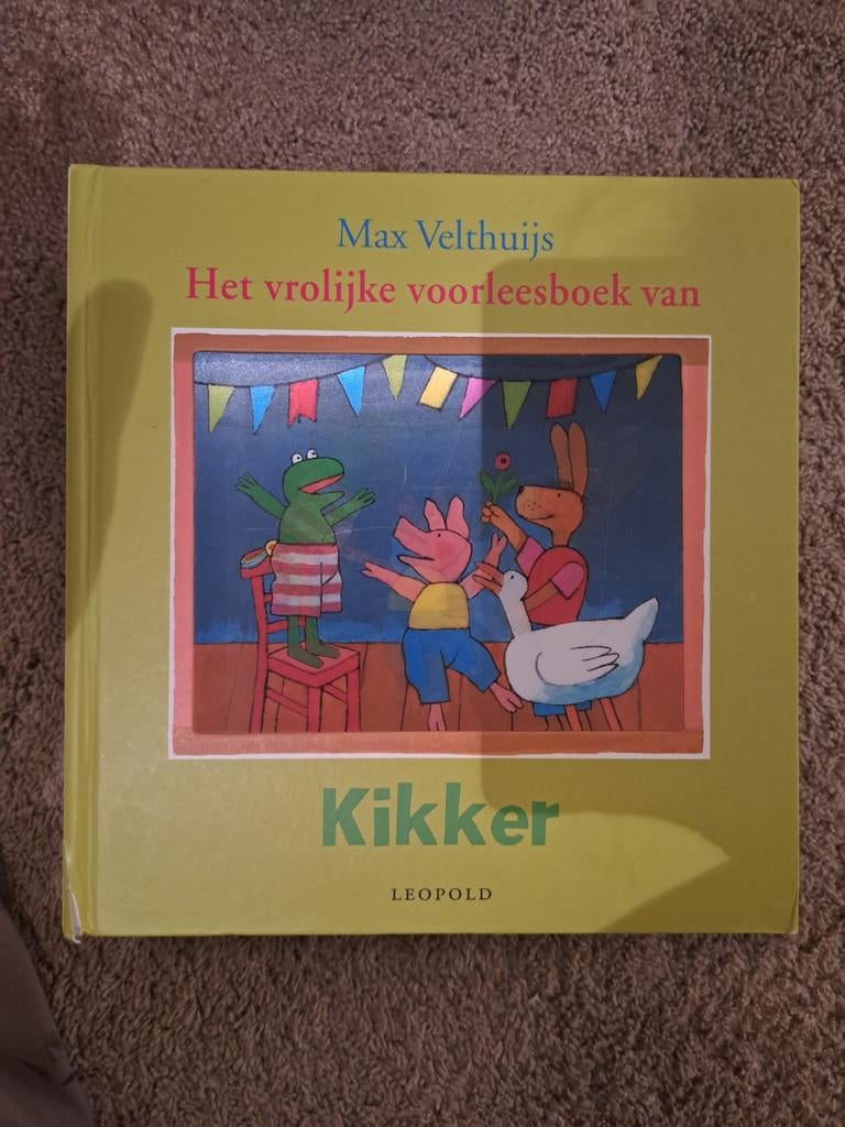 Kikker - Max Velthuijs - Goede Staat, Ophalen of Verzenden, Gelezen, Max Velthuijs, Fictie algemeen