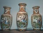 Vazen Chinees Japanse stijl aardewerk 50 cm hoog, Ophalen of Verzenden
