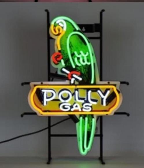 Polly gas neon en veel andere USA neons in de aanbieding, Verzamelen, Merken en Reclamevoorwerpen, Nieuw, Lichtbak of (neon) lamp