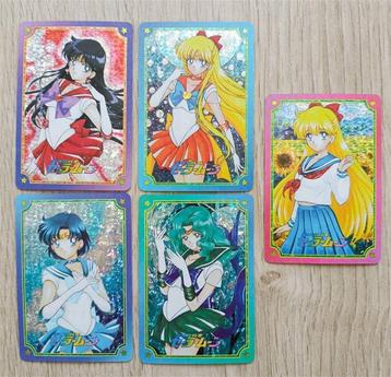 5x Sailor Moon anime trading Card beschikbaar voor biedingen