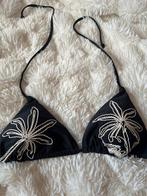 Zwarte Bikini Top Palmboom S, Ophalen of Verzenden, Zo goed als nieuw, Zwart, Bikini