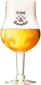 Tripel Karmeliet Glazen (0,3L) + Diverse andere bierglazen, Ophalen, Zo goed als nieuw, Overige typen
