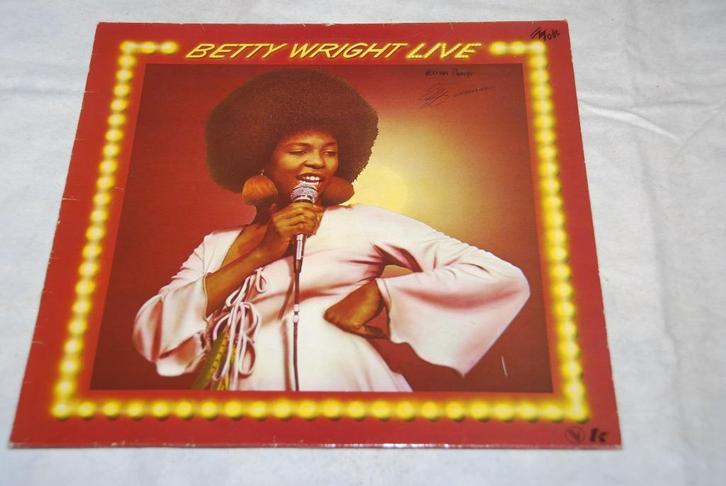 Betty Wright – Betty Wright Live LP Vinyl, Cd's en Dvd's, Vinyl | R&B en Soul, Gebruikt, Soul of Nu Soul, 1980 tot 2000, 12 inch