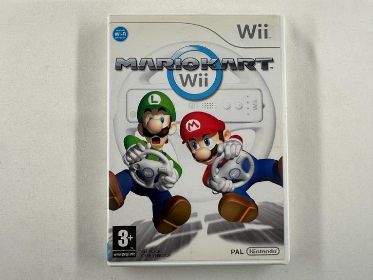Mario Kart Wii Nintendo Wii, Spelcomputers en Games, Games | Nintendo Wii, Zo goed als nieuw, Racen en Vliegen, 3 spelers of meer