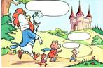 Kaart Bommel en Tom Poes - Markies de Canteclaer, Verzamelen, Ophalen of Verzenden, Olivier B, Bommel en Tom Poes, Zo goed als nieuw