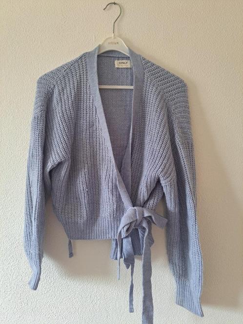 blauw only vest maat L, Kleding | Dames, Truien en Vesten, Zo goed als nieuw, Maat 42/44 (L), Blauw, Ophalen of Verzenden
