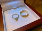 Te koop aangeboden: Hoogwaardige trouwringen (set van 2), Ophalen, 20 of groter, Zo goed als nieuw, Dame