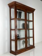 Vitrinekast boekenkast klassiek Eichholtz eiken, Ophalen, 25 tot 50 cm