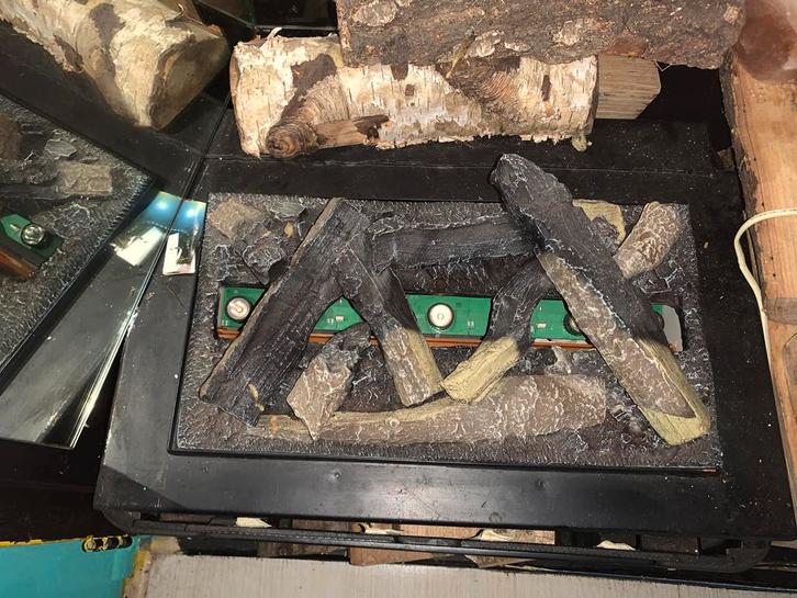 Dimplex 400 cassette - Elektrische haard, Huis en Inrichting, Kachels, Gebruikt, Inbouw, Overige soorten, Elektrisch, Ophalen