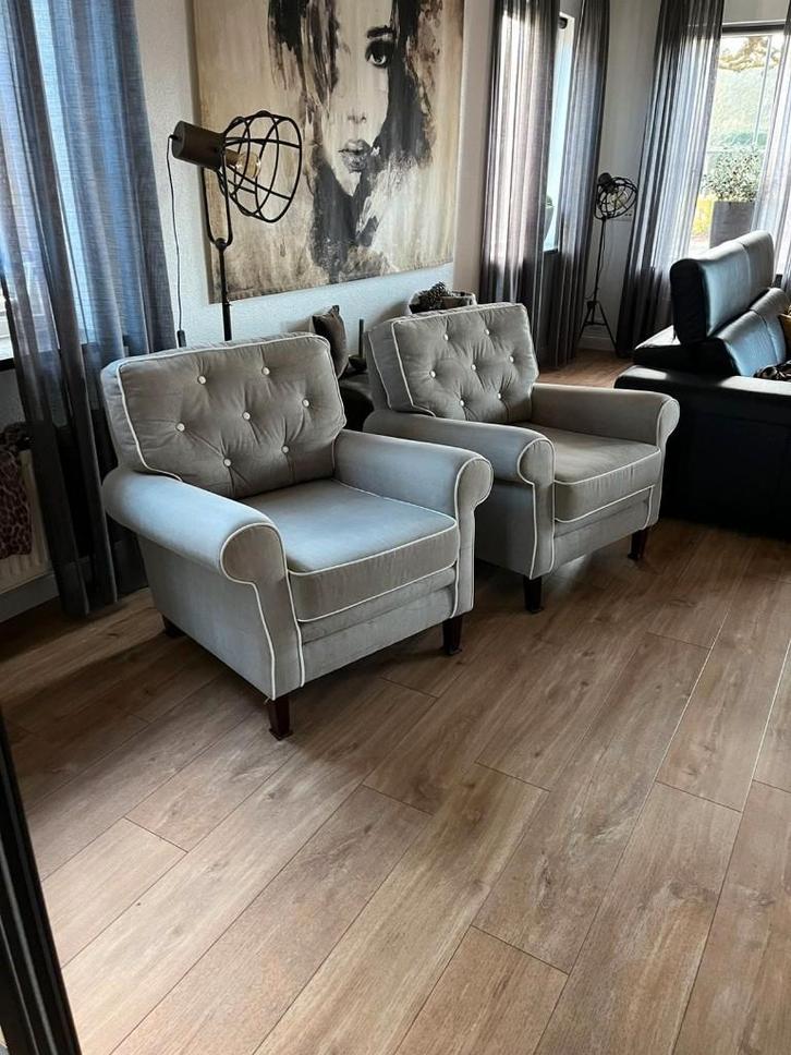 Fauteuil, Huis en Inrichting, Fauteuils, Zo goed als nieuw, Stof, 75 tot 100 cm, Minder dan 75 cm, Ophalen