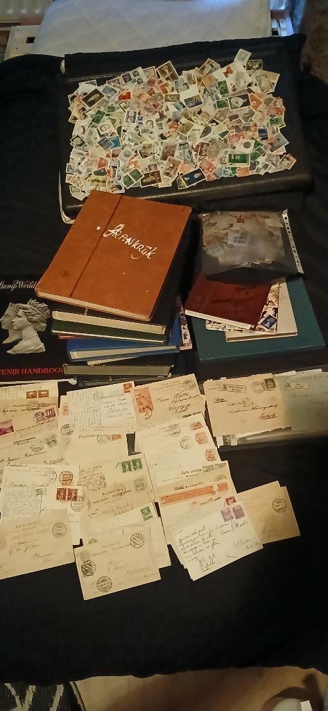 +/- 15 Albums met gevorderde verzamelingen WEG=WEG!!!, Postzegels en Munten, Postzegels | Volle albums en Verzamelingen, Buitenland