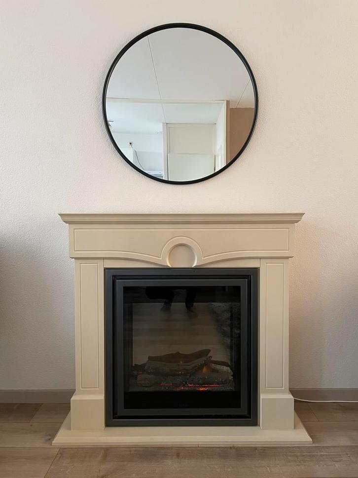 Elektrische haard met warmtefunctie, Huis en Inrichting, Haarden, Zo goed als nieuw, Elektrische haard, Ophalen