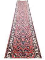 Vintage Perzisch vloerkleed loper Pink Floral 68x285cm