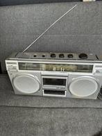 Retro ghettoblaster Sharp GF 4949 HB, Audio, Tv en Foto, Radio's, Ophalen of Verzenden, Gebruikt, Radio