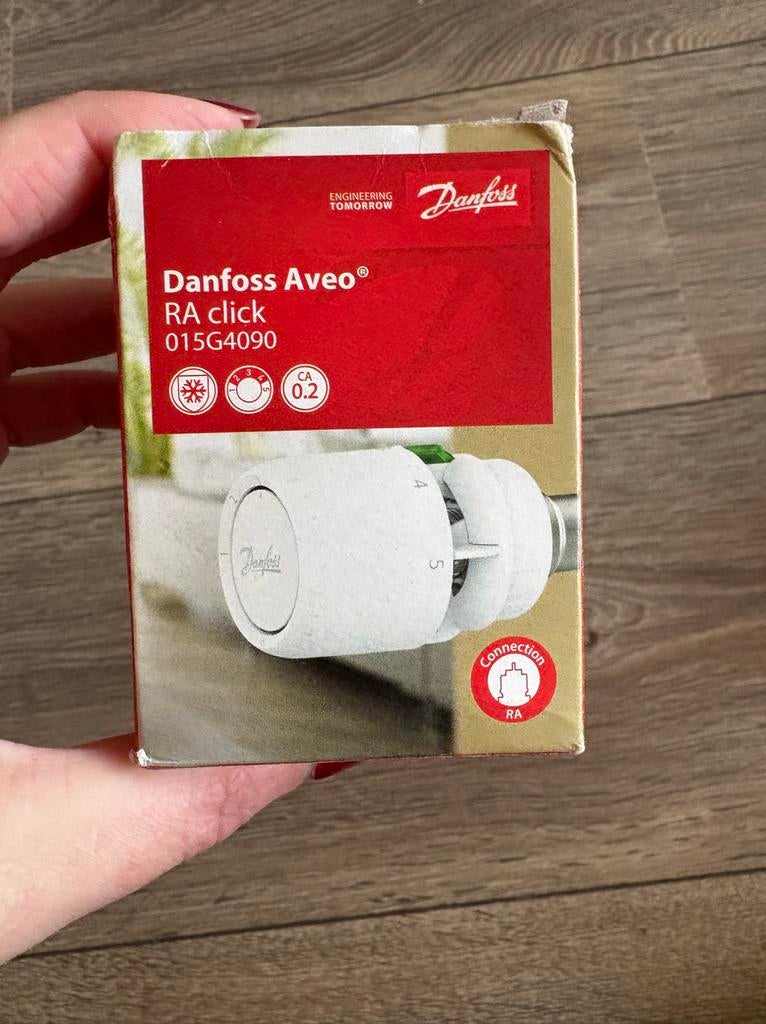 Danfoss Aveo radiator knoppen, Ophalen of Verzenden, Nieuw