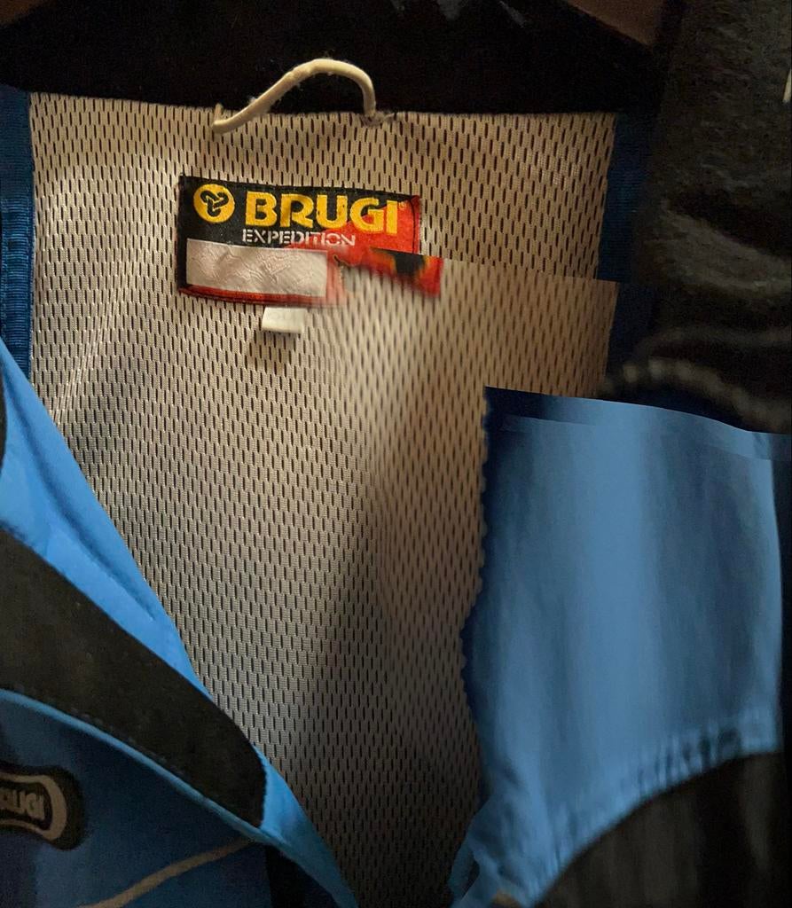 Brugi Wintersport Jack, Verzenden, Zo goed als nieuw, Maat 52/54 (L), Blauw